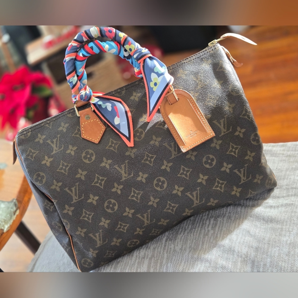 Louis Vuitton Vintage Monogram Speedy Boston 35
